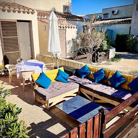 Cozy Avec Terrasse Au Village Naturiste Cap * 阿格德