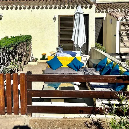 Cozy Avec Terrasse Au Village Naturiste Cap 公寓 *