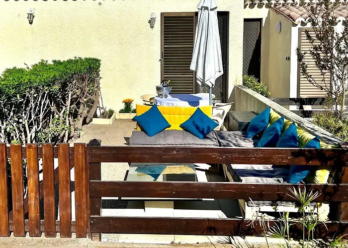 Cozy Avec Terrasse Au Village Naturiste Cap Appartamento *